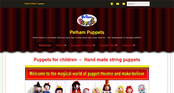 Desktop Screenshot of pelhampuppets.uk.com
